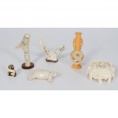 Ivory Bone and Resin Items 20t