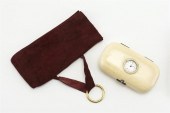IVORY BOX INSET WITH CLOCK 19T