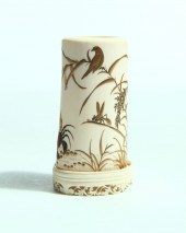 IVORY BRUSH HOLDER.  Japan  20