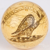 IVORY BUMPER POOL BALL<br>Ivor