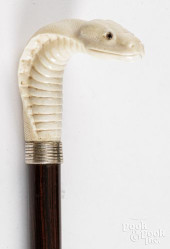 IVORY COBRA WALKING STICK<br>I