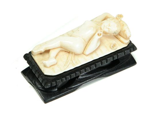 IVORY DOCTOR'S LADY.  China  late