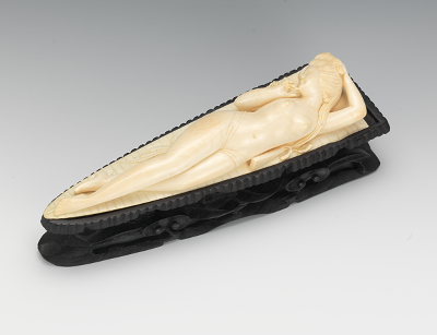 Ivory Doctor's Model with Wooden