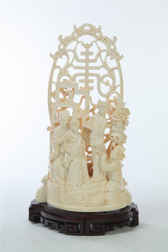 IVORY FIGURAL GROUP.  China  2nd