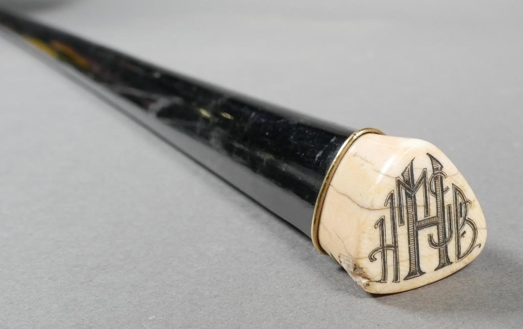 IVORY HANDLED WALKING STICKMeasures