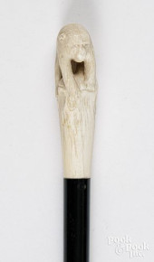IVORY MONKEY WALKING STICK<br>