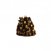 Ivory Netsuke of a Rakan Mount