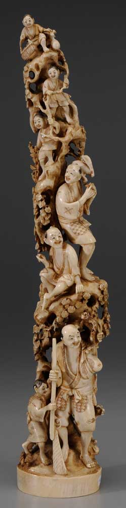 Ivory Okimono Japanese, late