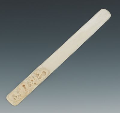 Ivory Page Turner Carved ivory
