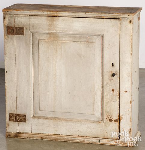 IVORY PAINTED PINE HANGING