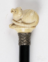 IVORY RAT WALKING STICK<br>Ivo