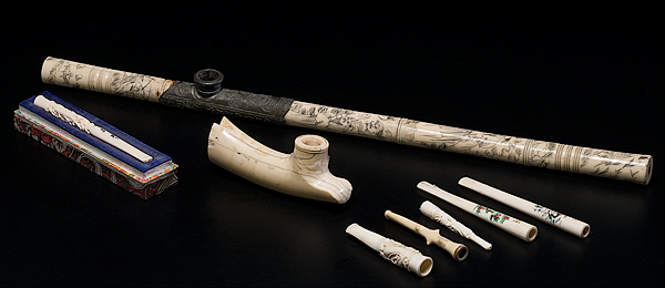 Ivory Smoking Articles An assembled