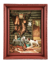 I.W. HARPER WHISKY GLASS SIGN