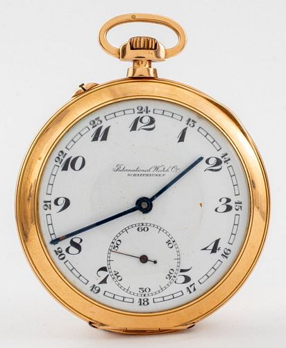 IWC SCHAFFHAUSEN 14K POCKET