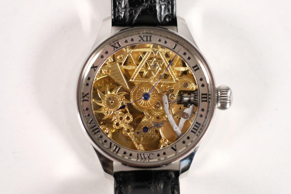 IWC SKELETON POCKET WATCH