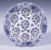 IZNIK FRITWARE DISH Polychrome
