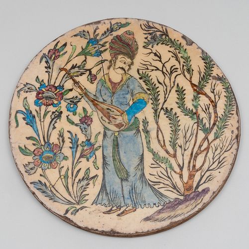 IZNIK POLYCHROME POTTERY CIRCULAR