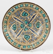 IZNIK POTTERY SHALLOW BOWL, 9