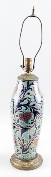 IZNIK-STYLE CERAMIC TABLE LAMP