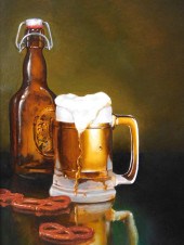 "J. ADAMS", OIL ON ILLUSTRATIO