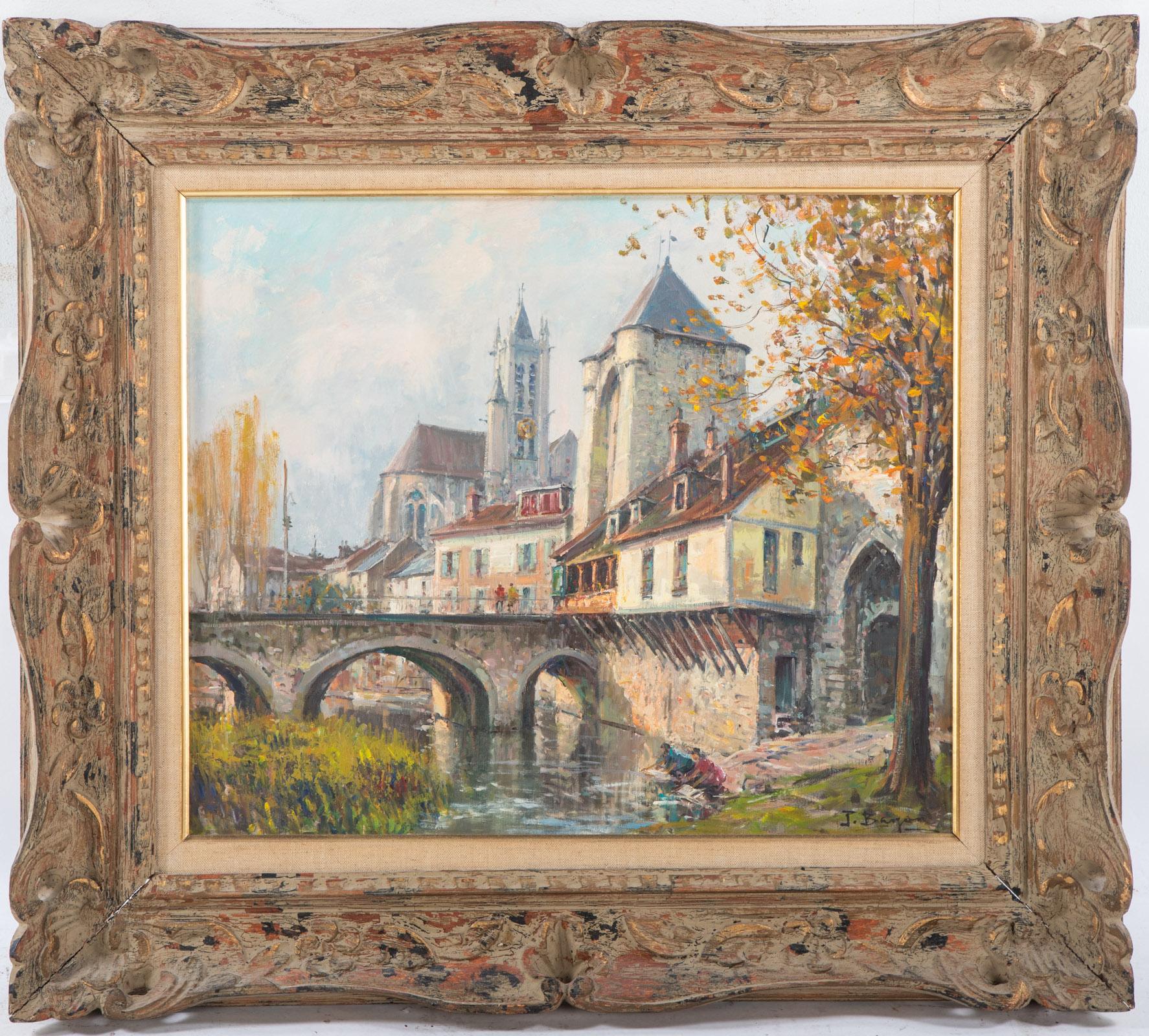 J. BAYOU. "LA PORTE DE