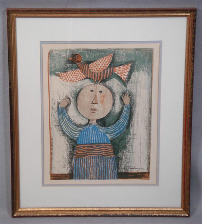 J Boulanger, French, 20th c,