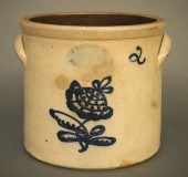 J BURGER JR STONEWARE CROCKA 1