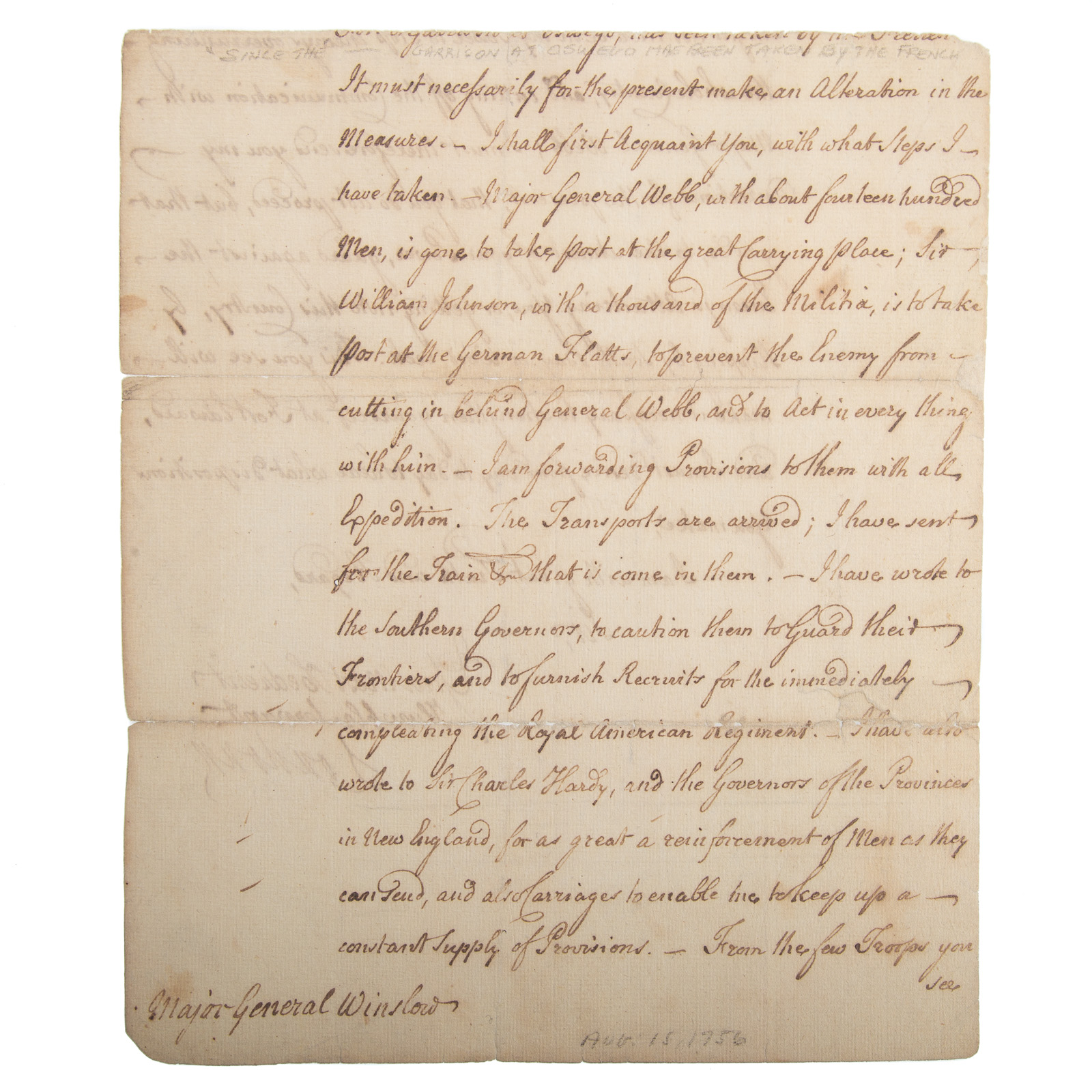 J. CAMPBELL, EARL OF LOUDOUN,