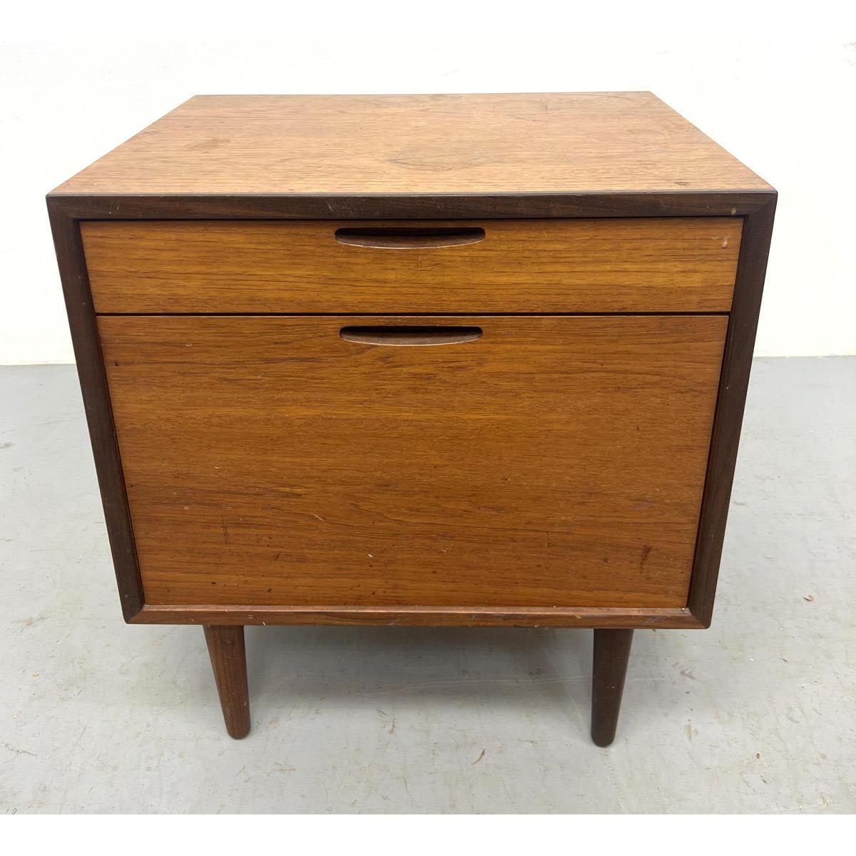 J Clausen Danish Modern Teak Side