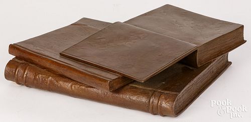 J. CLAYTON BRIGHT BRONZE STACK OF
