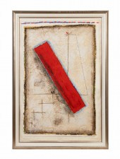 J. COIGNARD, "RED BEAM" ABSTRA