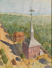 J. DAVIS WILSON WATERCOLORJ. D