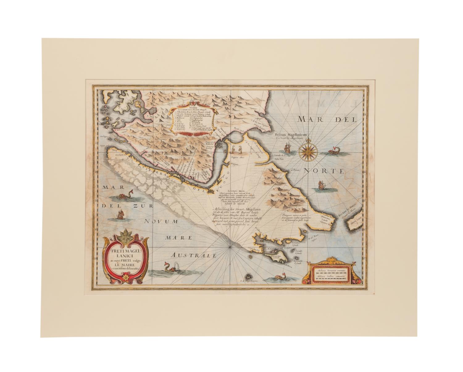 J. DE HONDT, COLOR MAP OF STRAITS