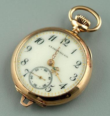 J. E. Caldwell pendant watch,