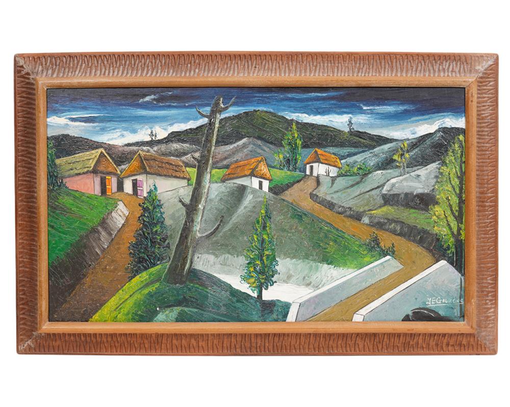 J. E. GOURGUE 'HOMES ON HILLSIDE'