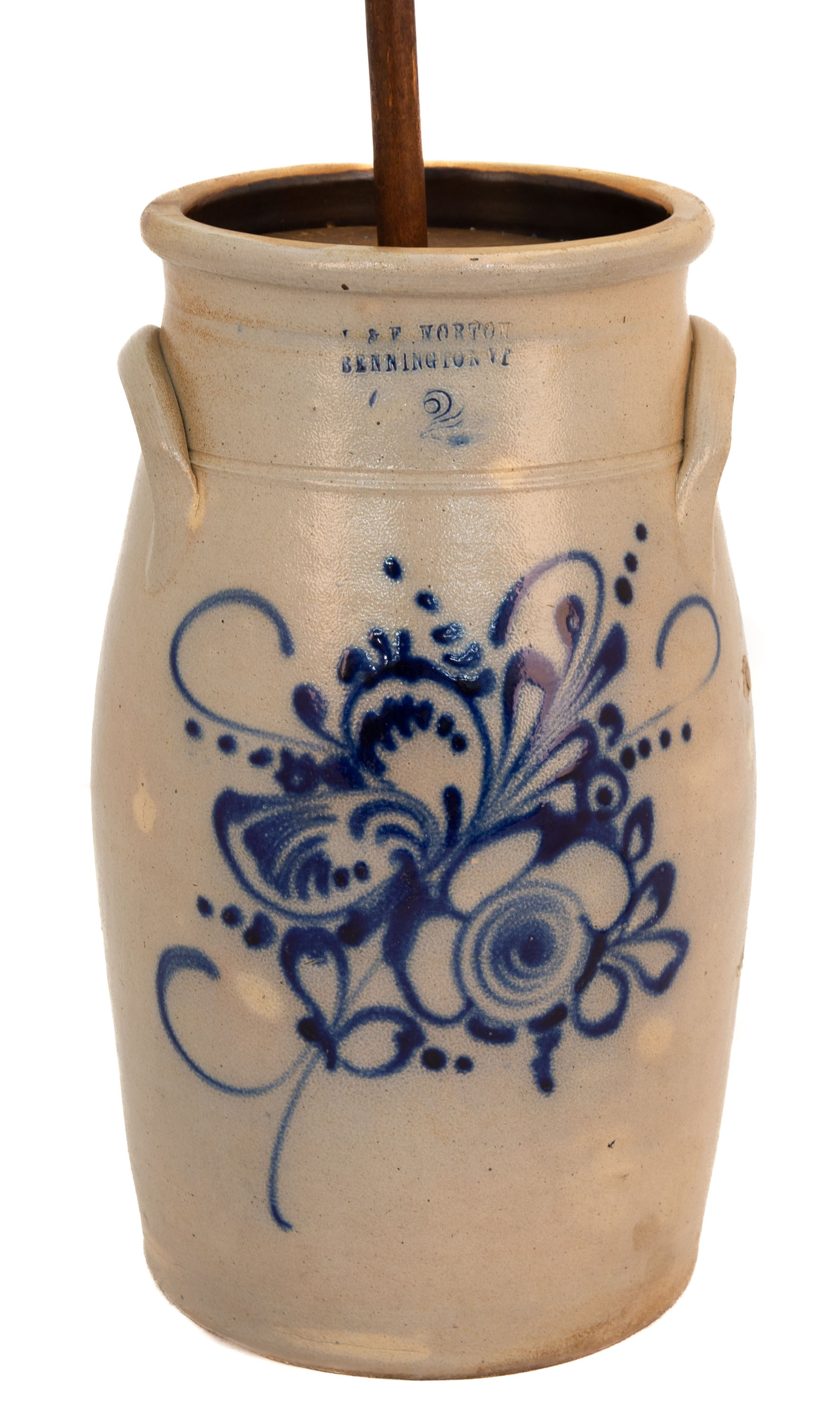 J. & E. NORTON, BENNINGTON 2 GALLON