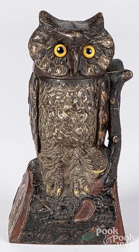 J. & E. STEVENS OWL TURNS HEAD