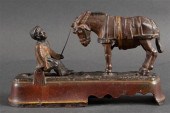 J & E Stevens painted cast iro