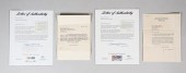 J. EDGAR HOOVER LETTERS PSA/DN