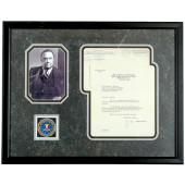J. EDGAR HOOVER, TYPED LETTER
