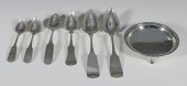 J. EWAN SC COIN SILVER SALVER