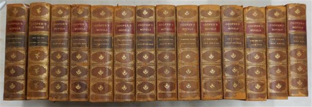 J. FENIMORE COOPER, 14 VOLUMES, THE