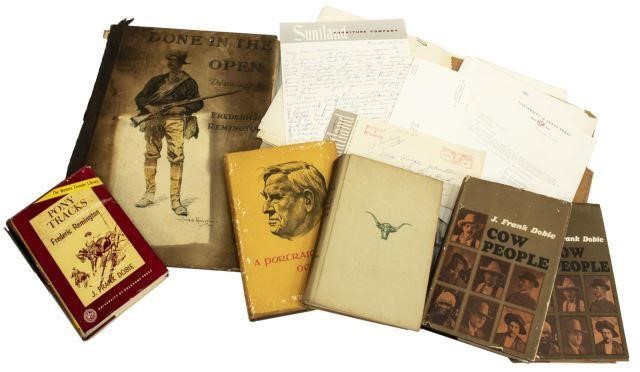J. FRANK DOBIE ARCHIVE, BOOKS, 