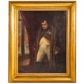 J. GRUN. NAPOLEON AT THE BURNI