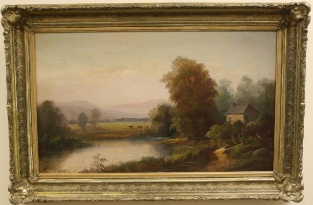 J HILL (19TH CENTURY, AMERICAN) OIL