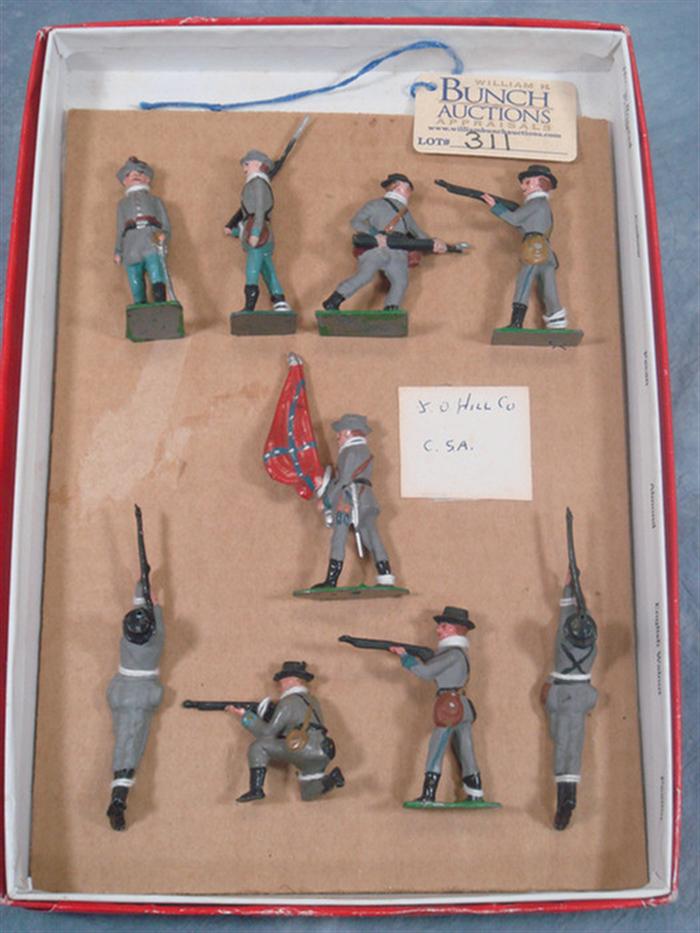 J Hill Civil War Lead Figures,