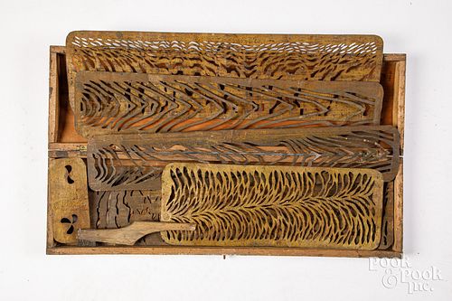 J. J. CALLOW, OHIO BOX OF BRASS