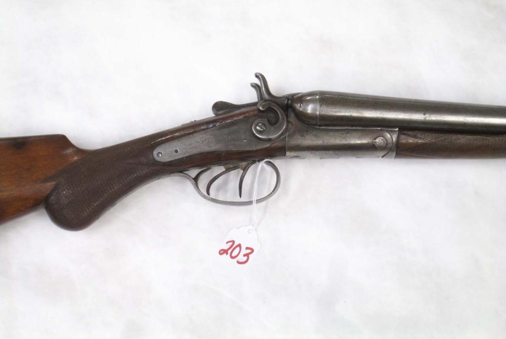 J J WESTON DOUBLE BARREL SIDELOCK