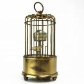 J KAISER GILT METAL BIRDCAGE A