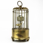 J KAISER GILT METAL BIRDCAGE A